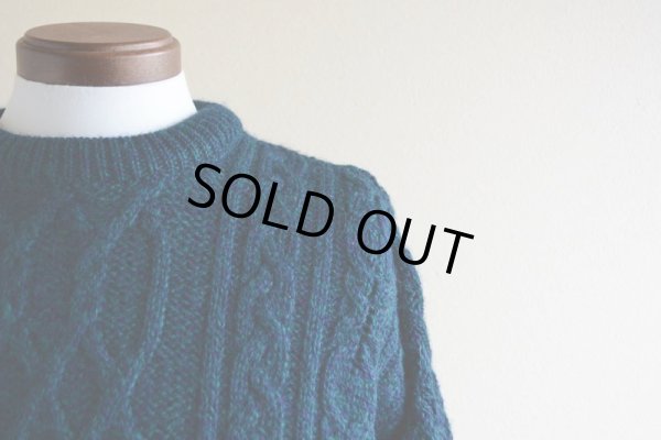 画像6: CALLAN フィッシャーマンセーター　 MADE IN IRELAND　 表記L 