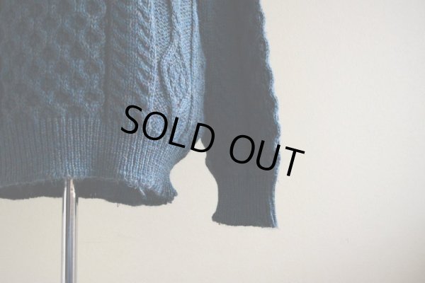 画像8: IRISH HOMECRAFT フィッシャーマンセーター　 MADE IN IRELAND　 表記M 