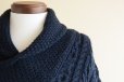 画像6: SHADES OF ARAN ショールカラーフィッシャーマンセーター　 MADE IN IRELAND　 表記L 