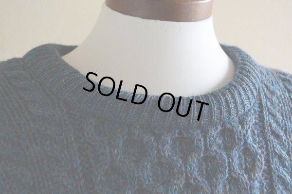 画像7: IRISH HOMECRAFT フィッシャーマンセーター　 MADE IN IRELAND　 表記M 