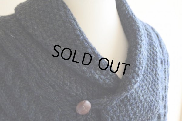 画像7: SHADES OF ARAN ショールカラーフィッシャーマンセーター　 MADE IN IRELAND　 表記L 