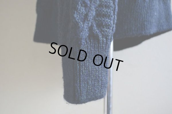 画像9: SHADES OF ARAN ショールカラーフィッシャーマンセーター　 MADE IN IRELAND　 表記L 
