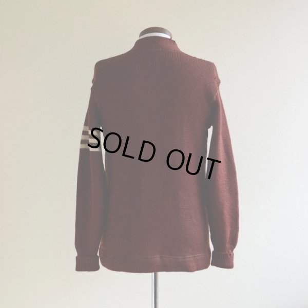 画像3: 1940s〜 Marq't Knit レタードカーディガン　 実寸M 