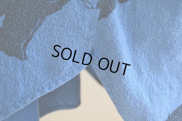 画像11: 1990s MICHIGAN RAG クマ総柄フランネルプルオーバーシャツ　 表記L/XL 