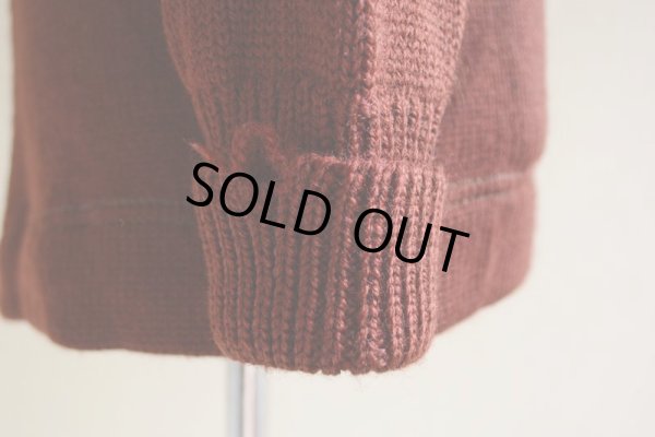 画像7: 1940s〜 Marq't Knit レタードカーディガン　 実寸M 