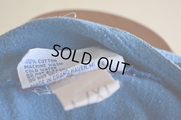 画像16: 1990s MICHIGAN RAG クマ総柄フランネルプルオーバーシャツ　 表記L/XL 