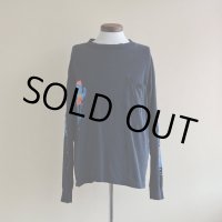 1970s-80s Anvil 鯉和柄L/SポケットTシャツ　 表記XL 