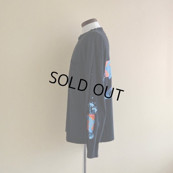 画像4: 1970s-80s Anvil 鯉和柄L/SポケットTシャツ　 表記XL 