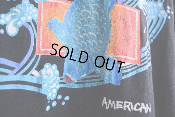 画像14: 1970s-80s Anvil 鯉和柄L/SポケットTシャツ　 表記XL 