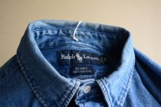 画像13: RalphLauren デニムBDシャツ　 表記M  (13)