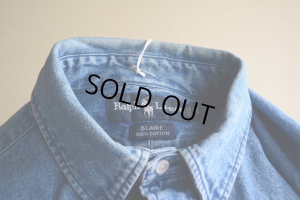 画像13: RalphLauren デニムBDシャツ　 表記M 