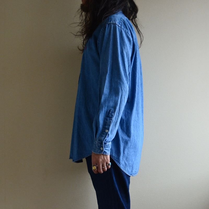 画像2: RalphLauren デニムBDシャツ 表記M
