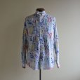 画像1: 1980s L&M FASHIONS ウィングカラーシャツ　<br>表記M<br> (1)