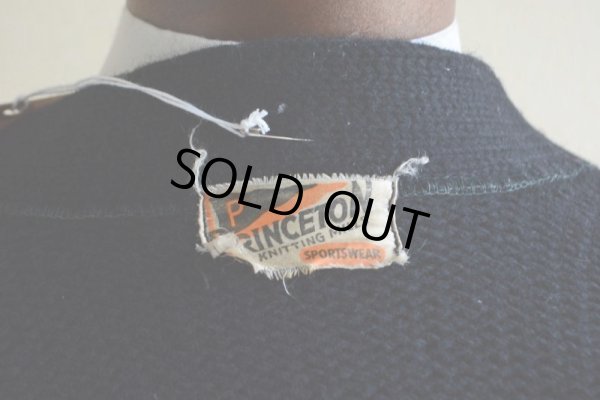 画像11: 1950s PRINCETON ローゲージウールニットカーディガン　 実寸ML 