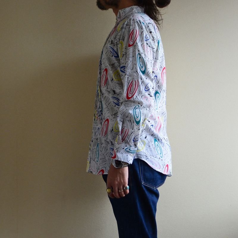 画像2: 1980s L&M FASHIONS ウィングカラーシャツ 表記M