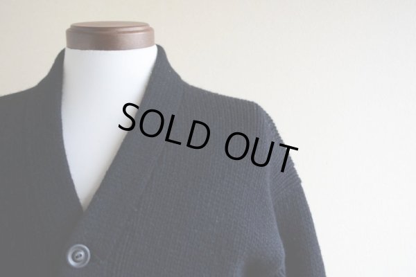 画像6: 1950s PRINCETON ローゲージウールニットカーディガン　 実寸ML 