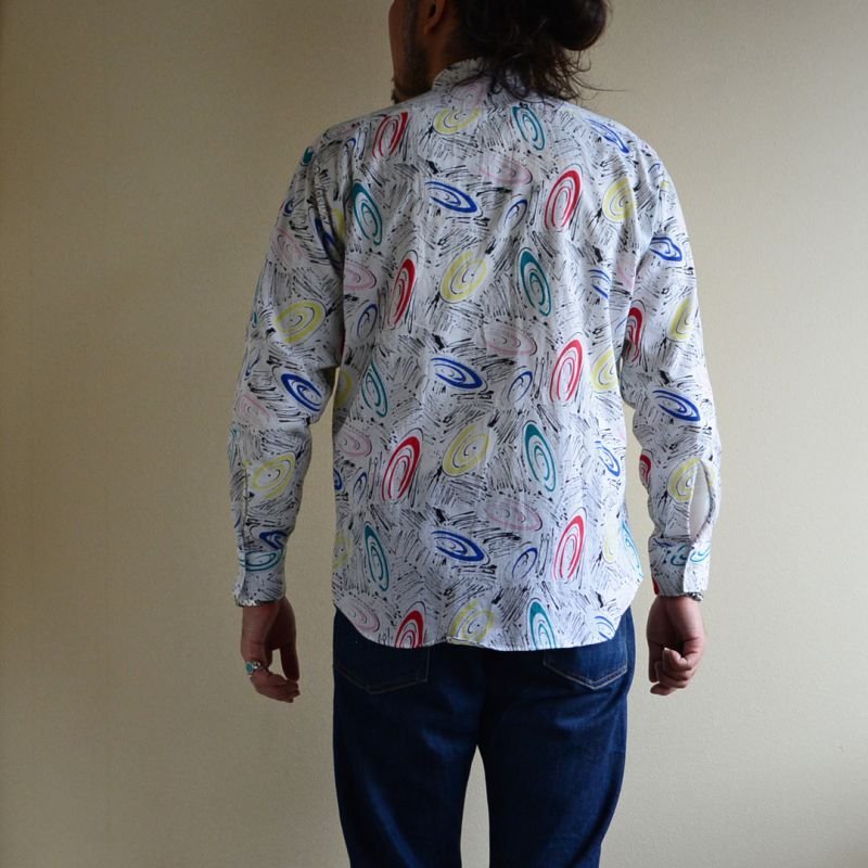 画像3: 1980s L&M FASHIONS ウィングカラーシャツ 表記M