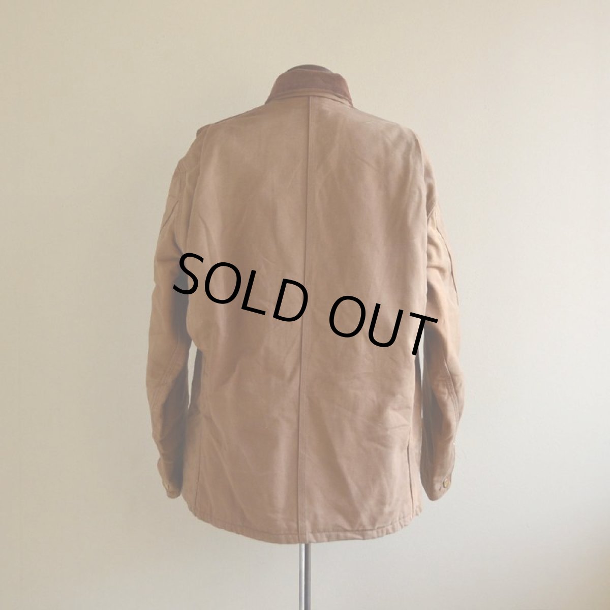 画像3: 1990s Carharttブラウンダックカバーオール　 裏ブランケット付き　 実寸L  (3)