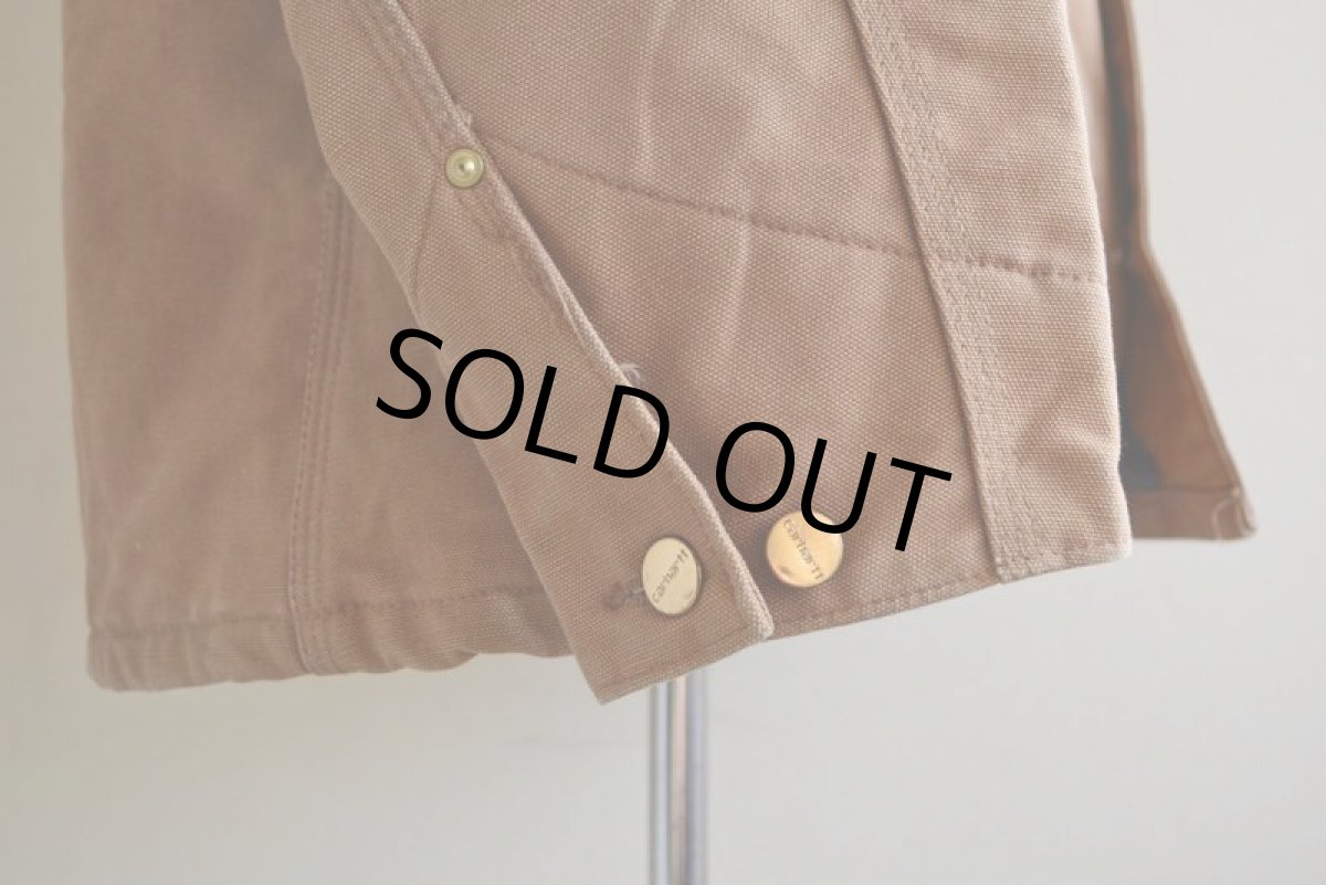 画像11: 1990s Carharttブラウンダックカバーオール　 裏ブランケット付き　 実寸L  (11)