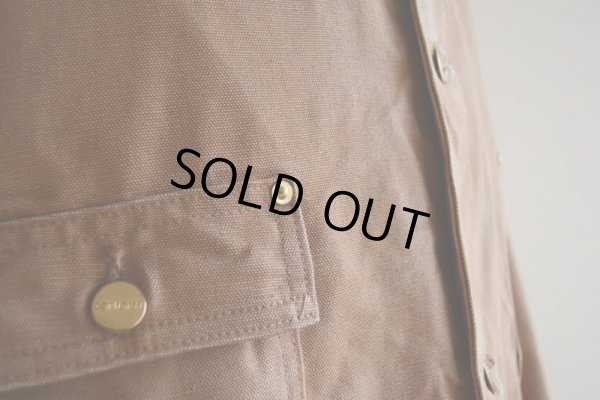 画像12: 1990s Carharttブラウンダックカバーオール　 裏ブランケット付き　 実寸L 