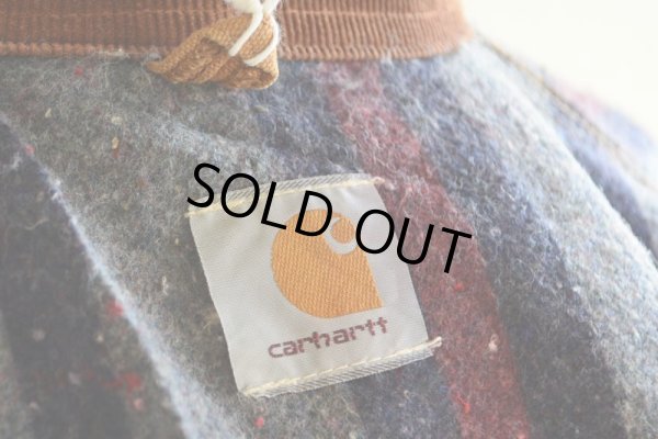 画像16: 1990s Carharttブラウンダックカバーオール　 裏ブランケット付き　 実寸L 