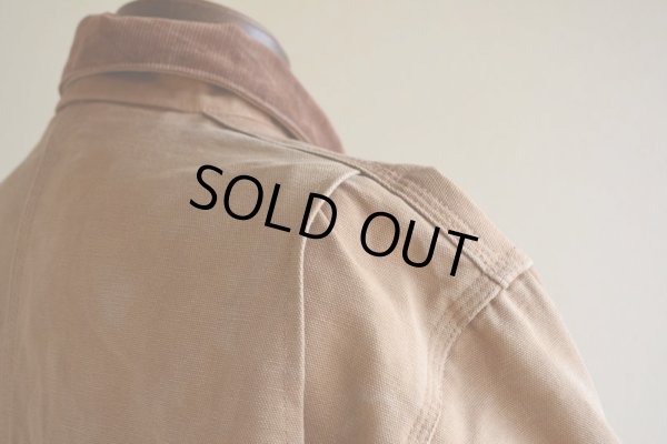 画像13: 1990s Carharttブラウンダックカバーオール　 裏ブランケット付き　 実寸L 