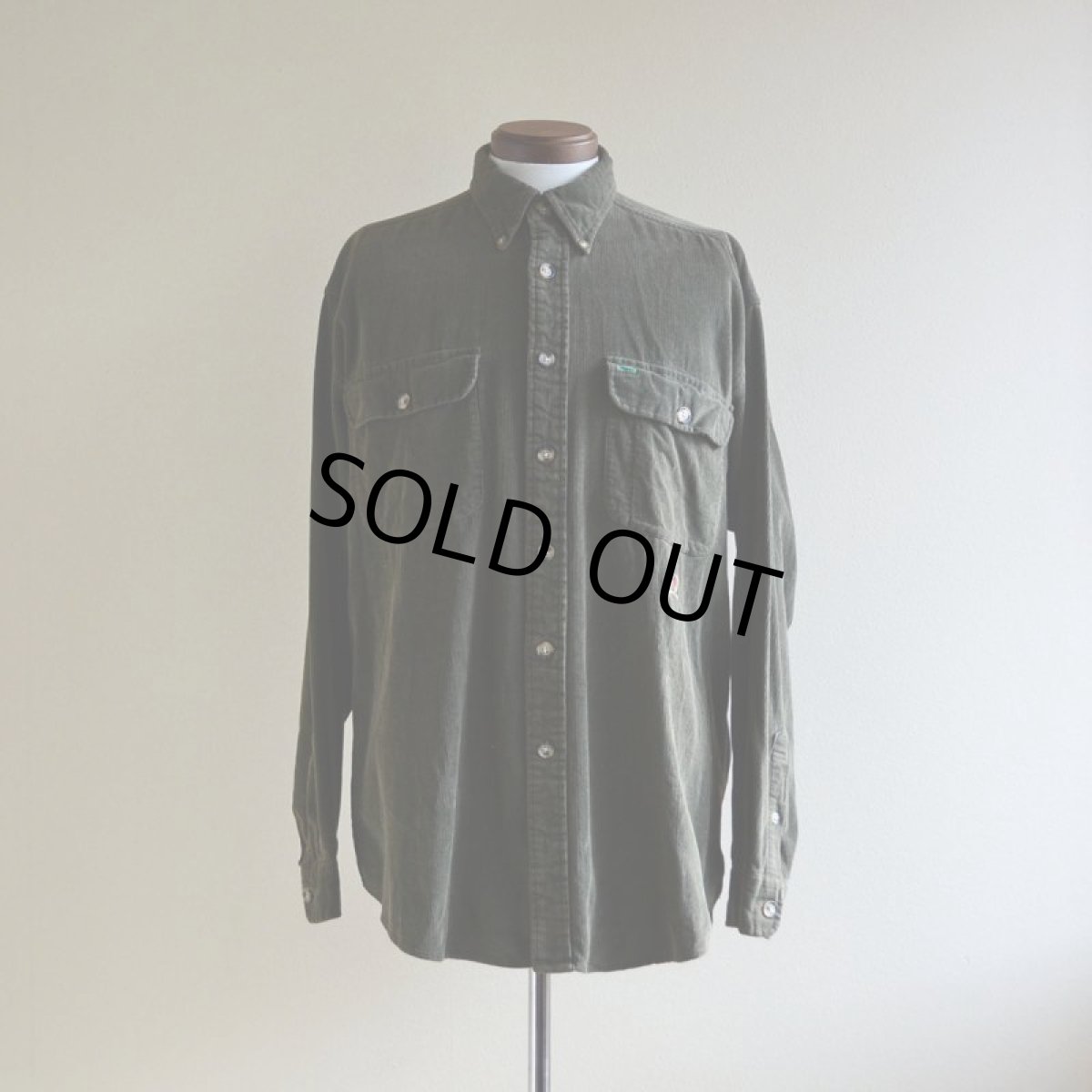 画像1: 1990s TOMMY HILFIGER コーデュロイシャツ　 表記L  (1)