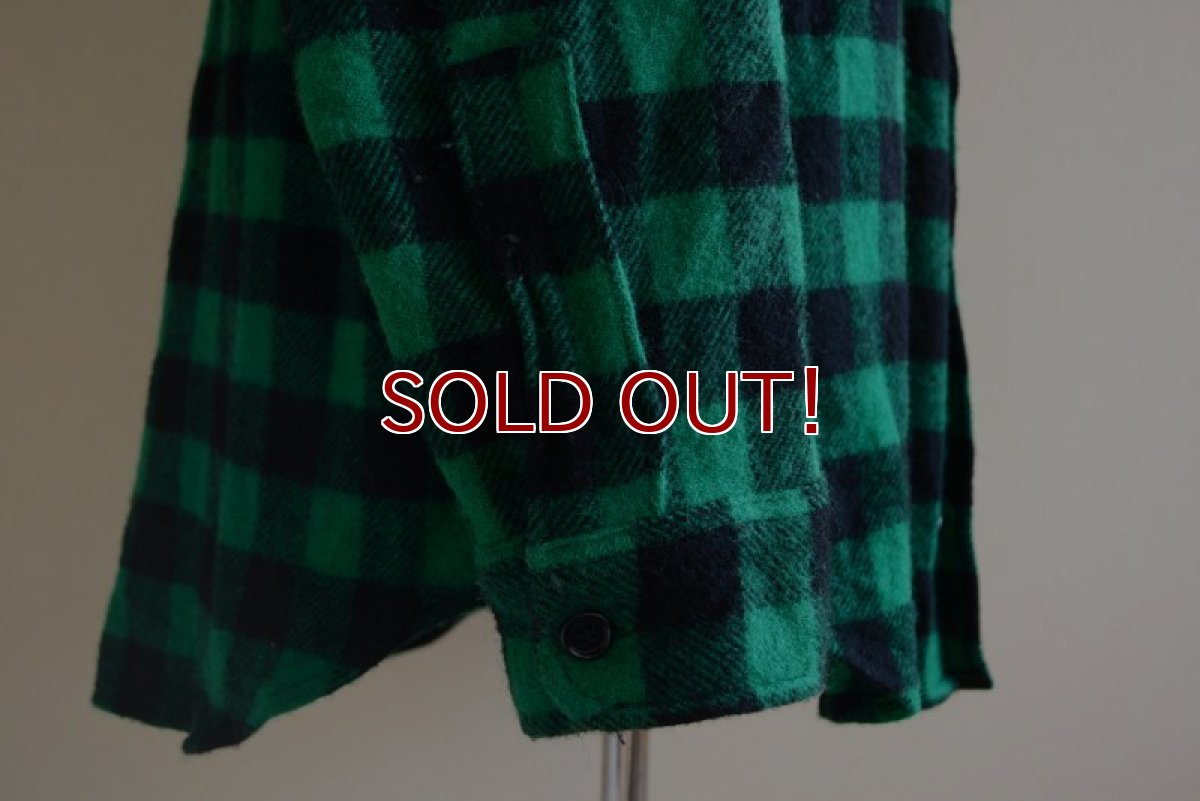 画像10: 1980s Woolrich ウールシャツ　 実寸L  (10)
