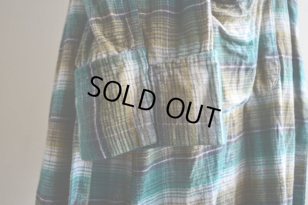 画像11: 1960s フランネルガウン　 表記M 