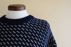 画像6: 1980s L.L.Bean バーズアイセーター　 表記Ladies L  (6)