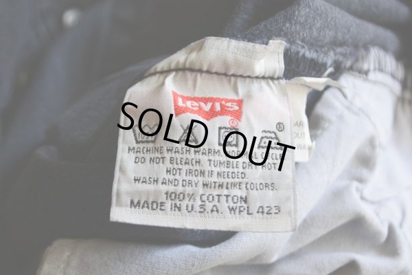 画像13: 1990s Levi's 501  ブラックデニム  表記W31 L32
