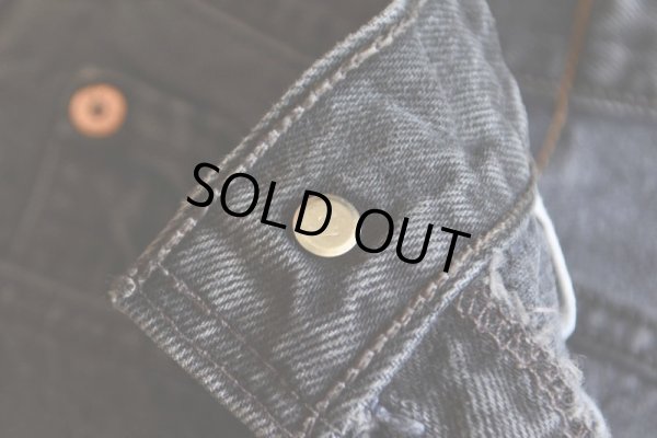画像11: 1990s Levi's 501  ブラックデニム  表記W31 L32
