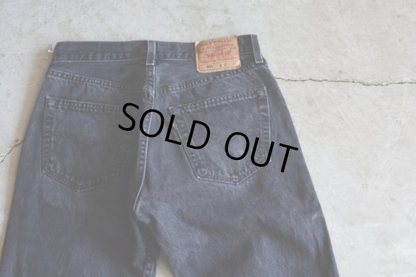 画像6: 1990s Levi's 501  ブラックデニム  表記W31 L32