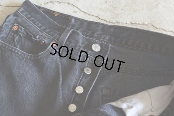 画像10: 1990s Levi's 501  ブラックデニム  表記W31 L32