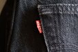 画像5: 1990s Levi's 501　 ブラックデニム　 表記W28 L32 