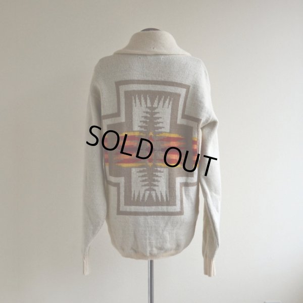 画像3: 1970s PENDLETON ショールカラーニットカーディガン　 チーフジョセフ柄　 表記L 