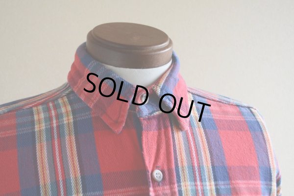 画像7: 1980s FIVE BROTHER ヘビーネルシャツ  表記L