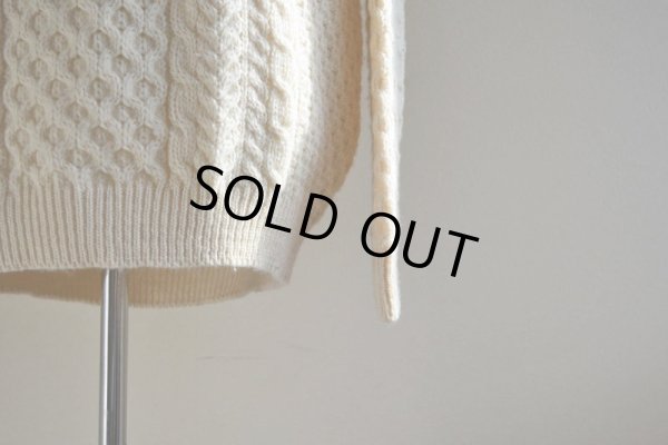 画像9: Carraig Donn フィッシャーマンセーター　 MADE IN IRELAND　 表記L 