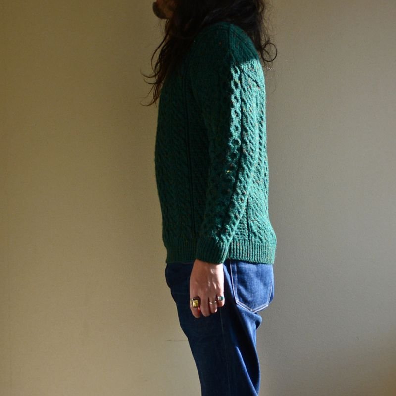 画像2: Carraig Donn フィッシャーマンセーター MADE IN IRELAND 表記M