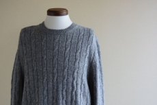 画像5: 1990s BrooksBrothers ウールセーター　 100% BRITISH LAMBSWOOL　 表記L  (5)