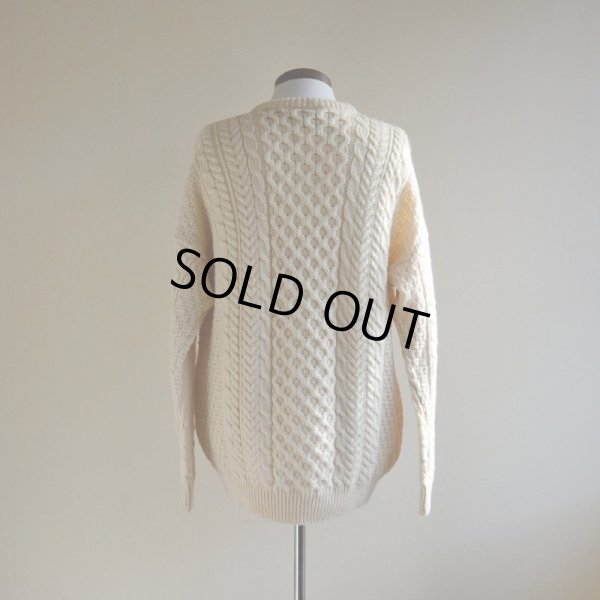 画像3: Carraig Donn フィッシャーマンセーター　 MADE IN IRELAND　 表記L 