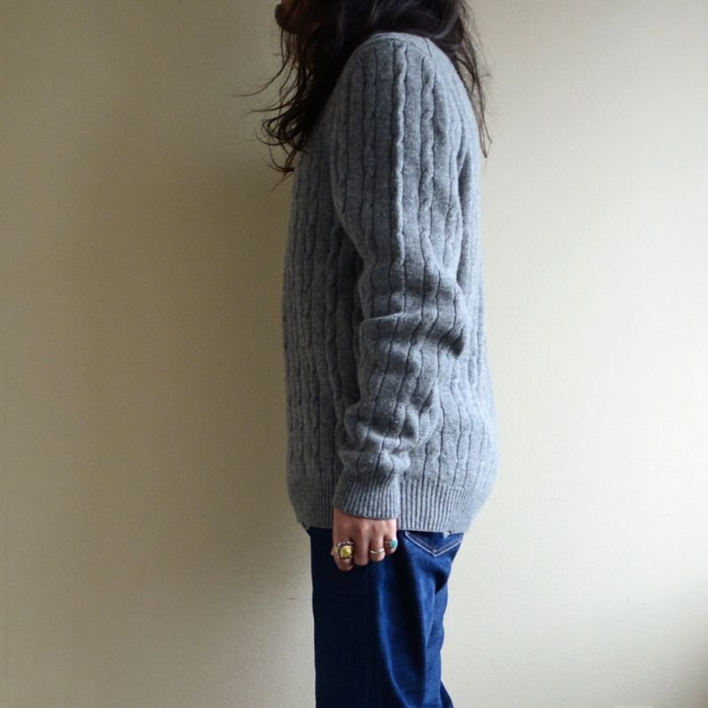 画像2: 1990s BrooksBrothers ウールセーター　 100% BRITISH LAMBSWOOL　 表記L 