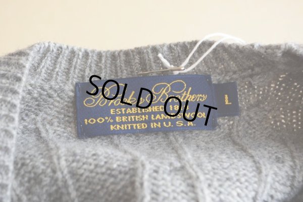 画像14: 1990s BrooksBrothers ウールセーター  100% BRITISH LAMBSWOOL  表記L