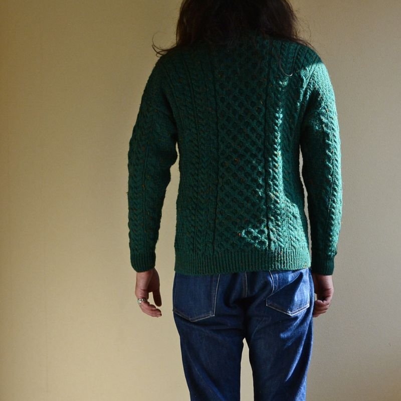 画像3: Carraig Donn フィッシャーマンセーター MADE IN IRELAND 表記M
