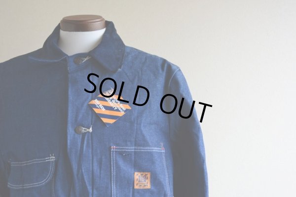 画像5: 1980s BIGBEN 裏ブランケット付デニムカバーオール　 DEAD STOCK　 表記40 