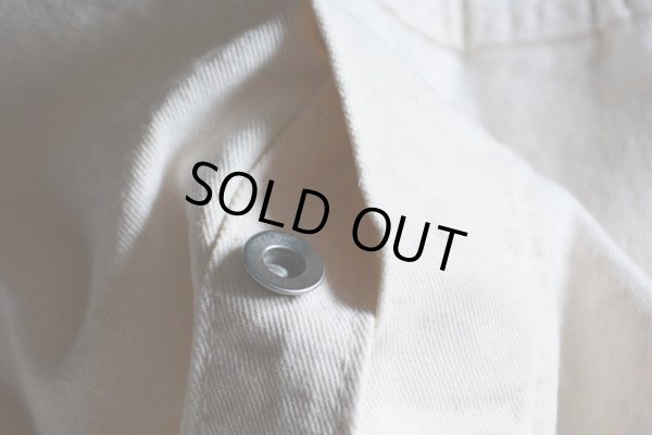 画像8: 1990s Carhartt 生成りオーバーオール　 MADE IN USA　 表記w38 