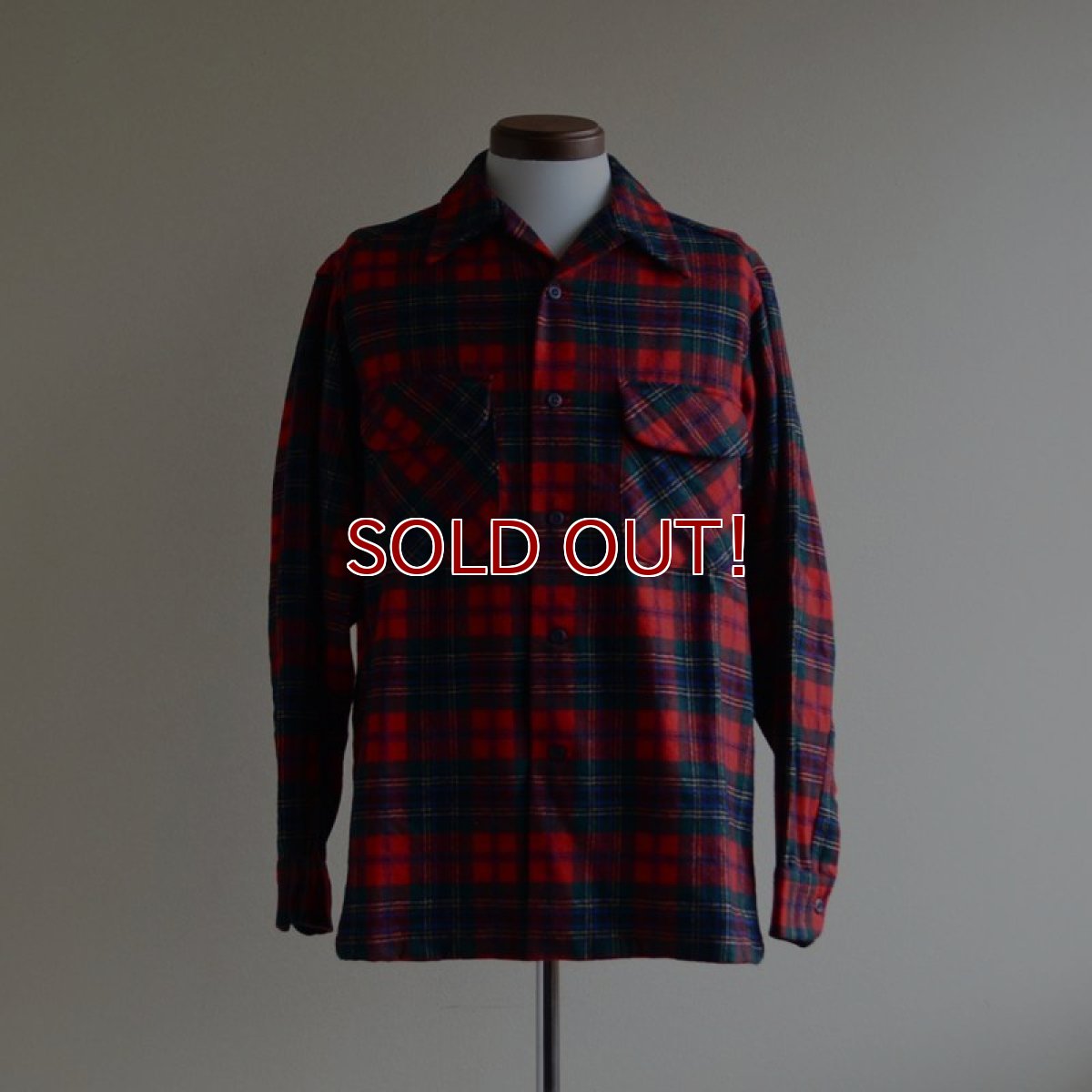 画像1: 1970s PENDLETON ウールシャツ　 表記M  (1)