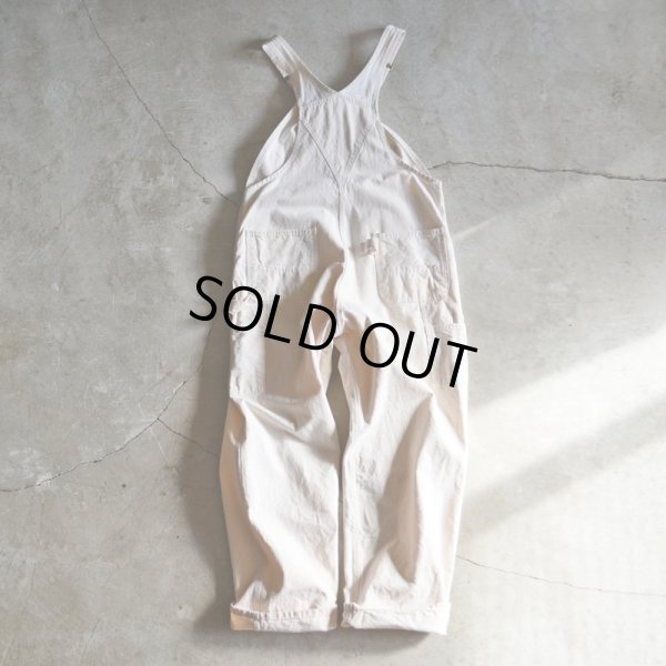 画像3: 1990s Carhartt 生成りオーバーオール　 MADE IN USA　 表記w38 