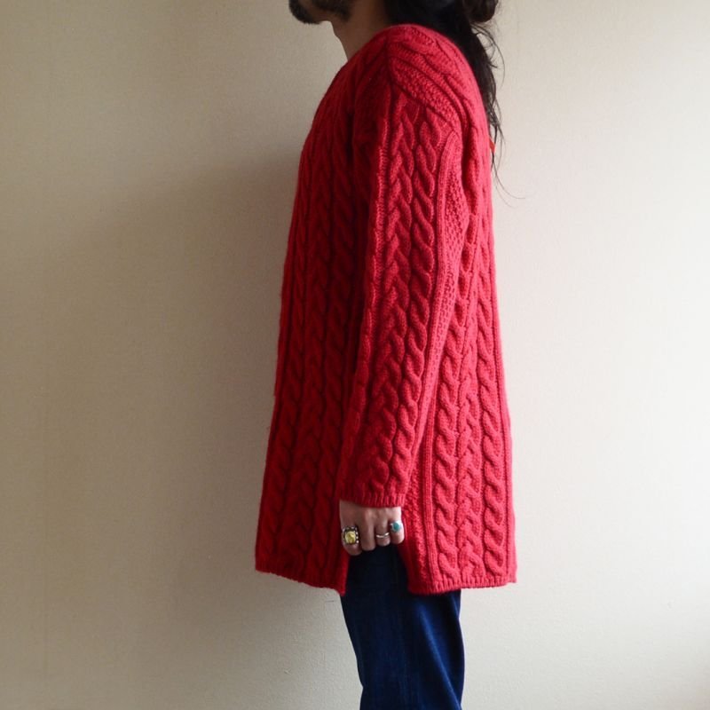 画像2: ARAN CRAFTS フィッシャーマンセーター MADE IN IRELAND 表記L