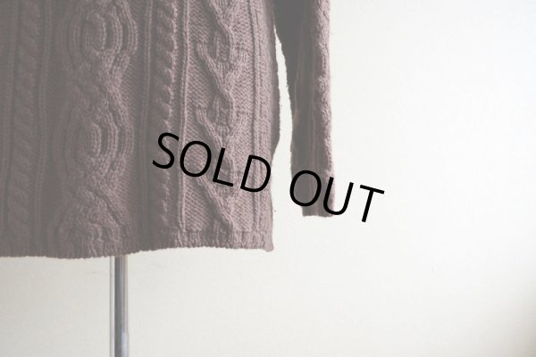 画像8: ARAN CRAFTS フィッシャーマンセーター　 MADE IN IRELAND　 表記M 